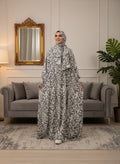 Floral Modest Prayer Dress - Code(1058)