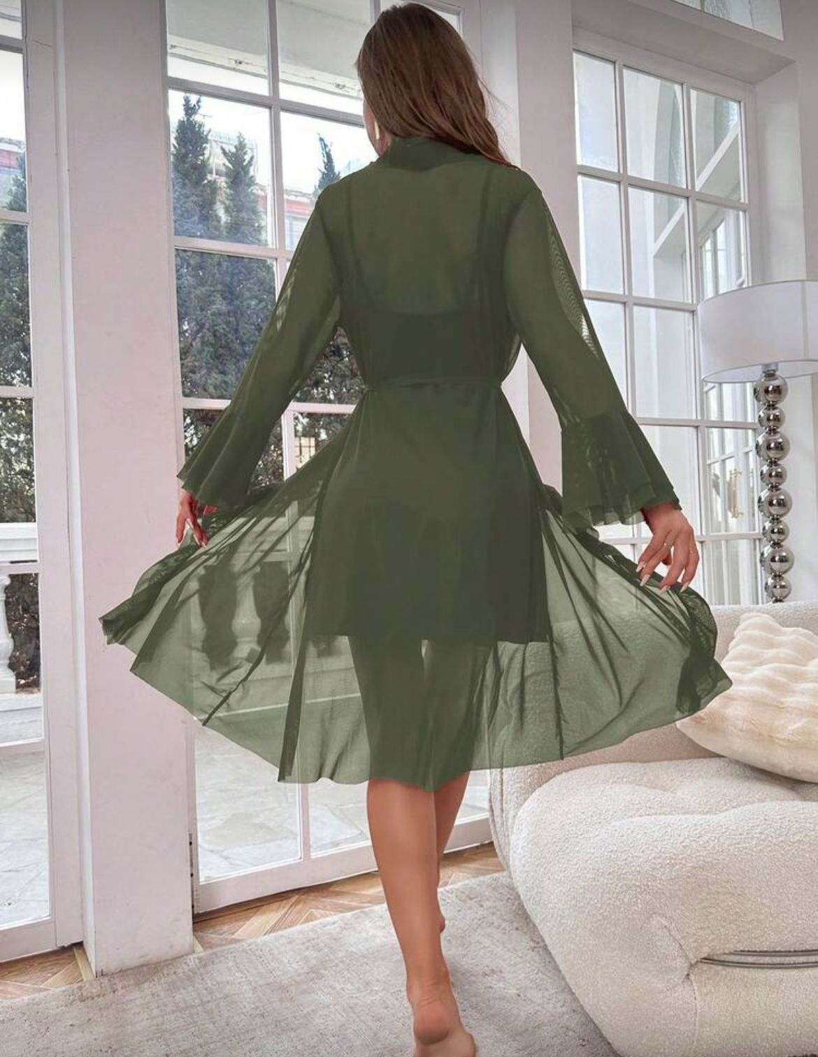 Romantic Satin Slip Dress 0165